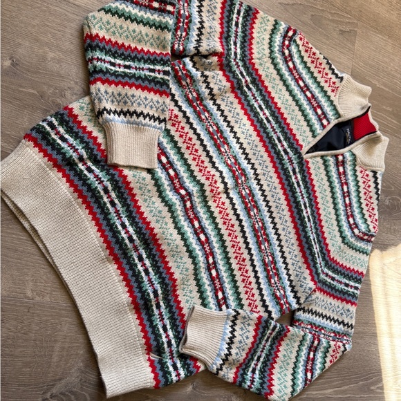 Nautica Men's Zip Up Sweater -size M - Picture 2 of 6